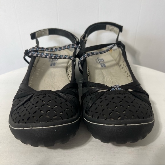 JBU By Jambu Black Floral Outerwear Hiking Gorpcore Hiking Maryjane Shoes 6.5 - Picture 16 of 16